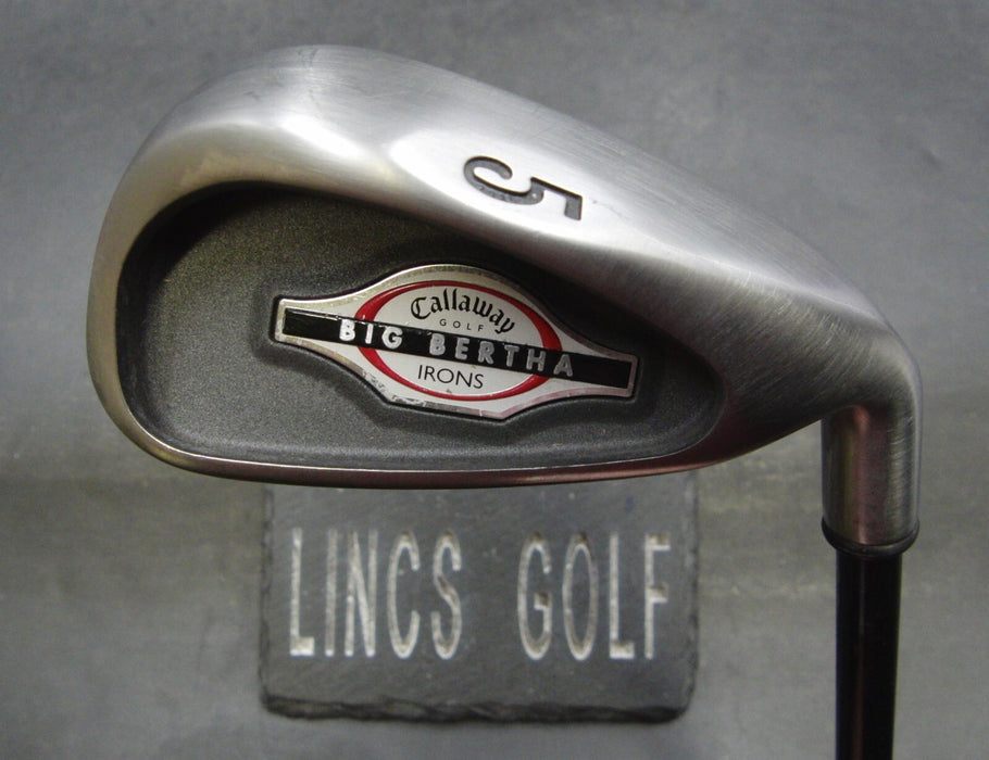 Callaway Big Bertha 2002 5 Iron Regular Graphite Shaft Golf Pride Grip