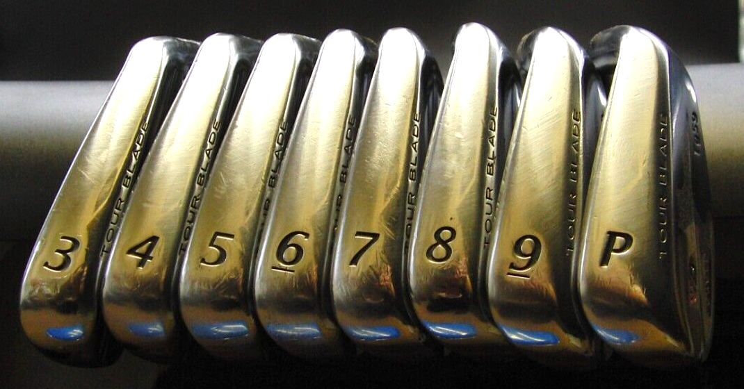Set of 8 x Wilson Staff Tour Blade FG59 Forged Irons 3-PW Regular Steel Shafts
