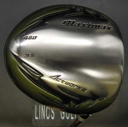Maximax 460 Actworks 9.5° Driver Stiff Graphite Shaft Bridgestone Grip