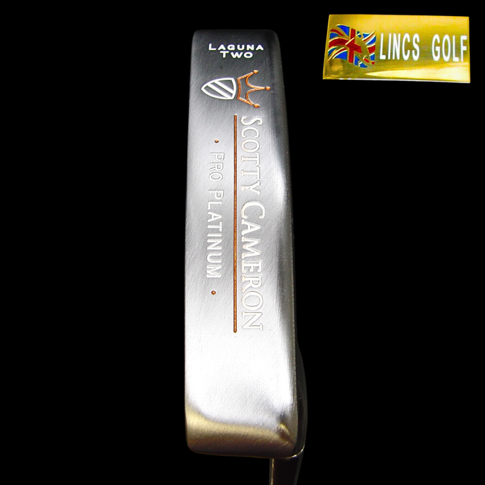 Refurbished Scotty Cameron Titleist Pro Platinum Laguna Two Putter 87cm Steel*