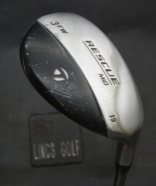 TaylorMade Rescue MID 19° 3 Hybrid Stiff Graphite Shaft Iomic Grip