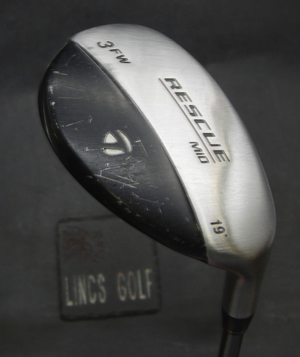TaylorMade Rescue MID 19° 3 Hybrid Stiff Graphite Shaft Iomic Grip