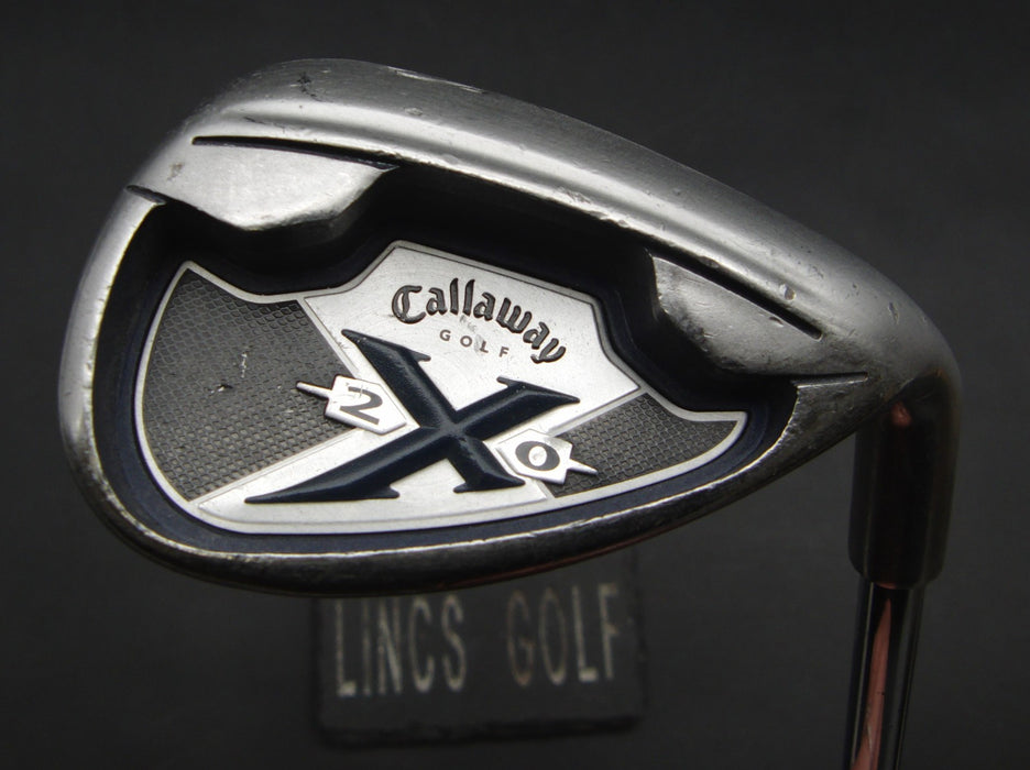 Callaway X20 Sand Wedge Uniflex Steel Shaft Golf Pride Grip