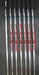 Set of 7x Ping i200 Black Dot Irons 4-PW Extra Stiff Steel Shafts Iomic Grips