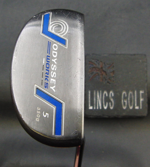 New Copper Face Odyssey Works 5 350g Putter 85cm Steel Shaft Odyssey Grip