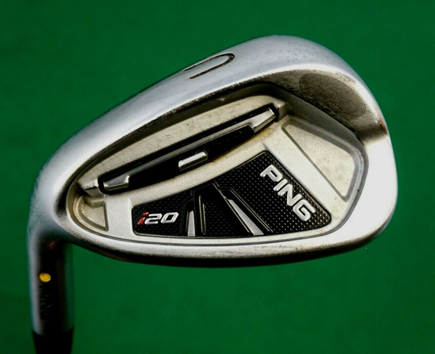 Left Handed Ping i20 Yellow Dot U-Wedge Ping CFS Regular Steel Shaft Ping Grip