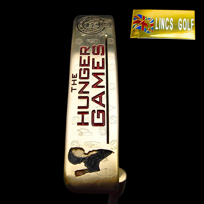 Custom Milled Hunger Games Themed Ping Anser Putter 86cm Genuine Leather HC