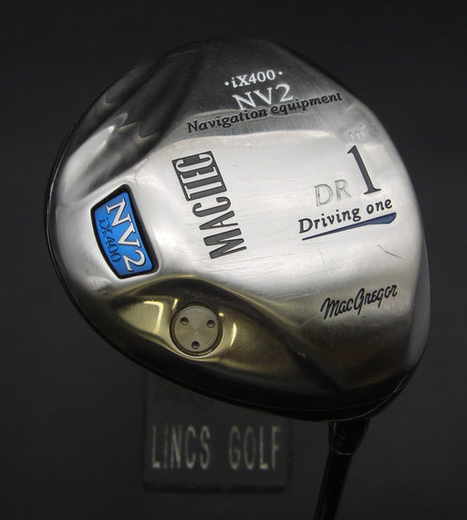 Macgregor Mactec NV2 iX-400 10° Driver Stiff Graphite Shaft Winn Grip