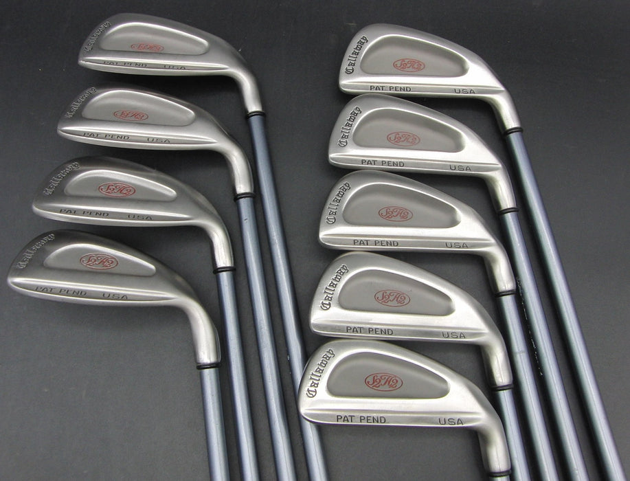 Set of 9x Callaway S2H2 3-SW Irons Regular Graphite Shafts Callaway Grips