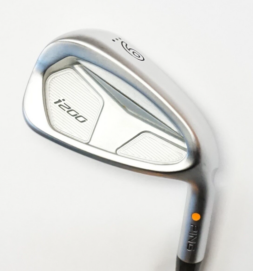 Ping i200 Orange Dot 9 Iron Project X Rifle 6.0 Stiff Steel Shaft Lamkin Grip