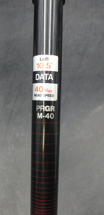 PRGR Reverse Type 310 1 Driver Regular Graphite Shaft PRGR Grip + HC