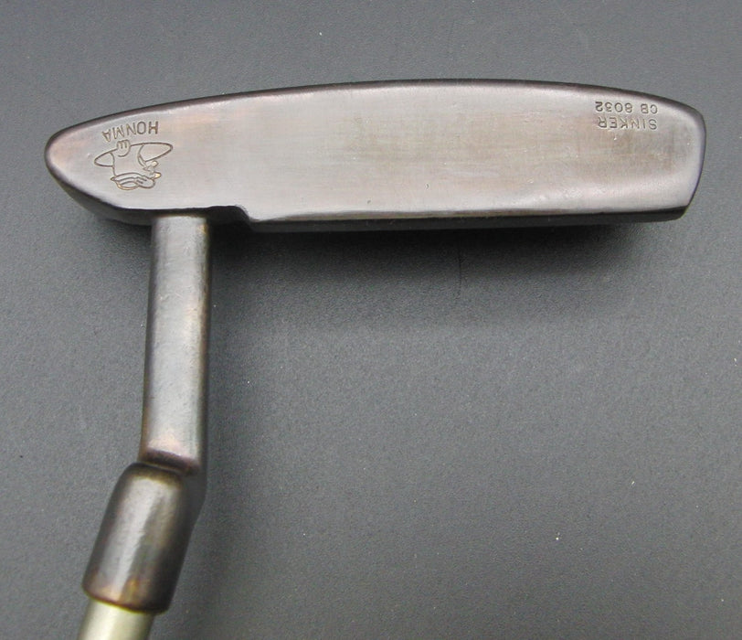 Blackened Honma CB8032 Putter Graphite Shaft 84cm Length Hiro Honma Grip