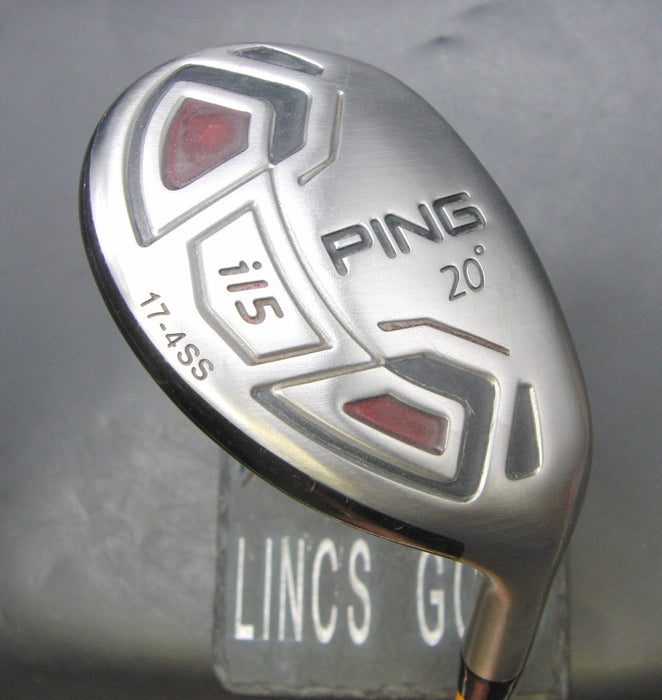 Ping i15 20° Hybrid Stiff Graphite Shaft Golf Pride Grip