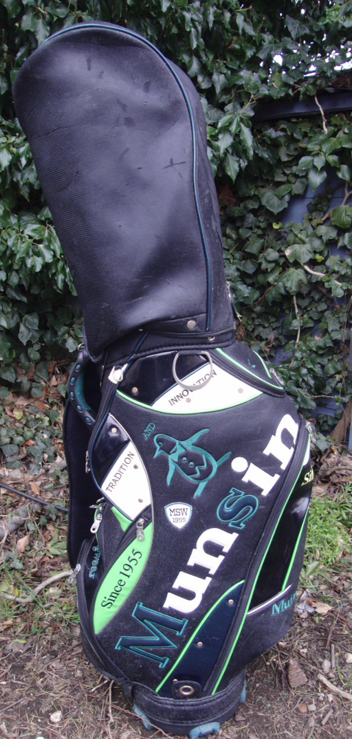 6 Division Munsingwear Golf Cart Carry Golf Clubs Bag*