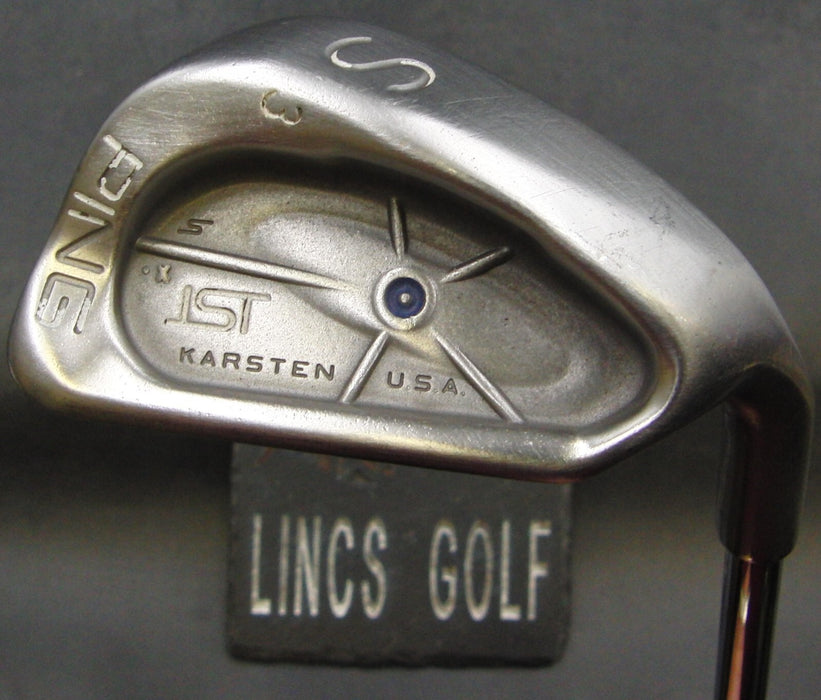Ping ISI Blue Dot Sand Wedge Stiff Steel Shaft Golf Pride Grip