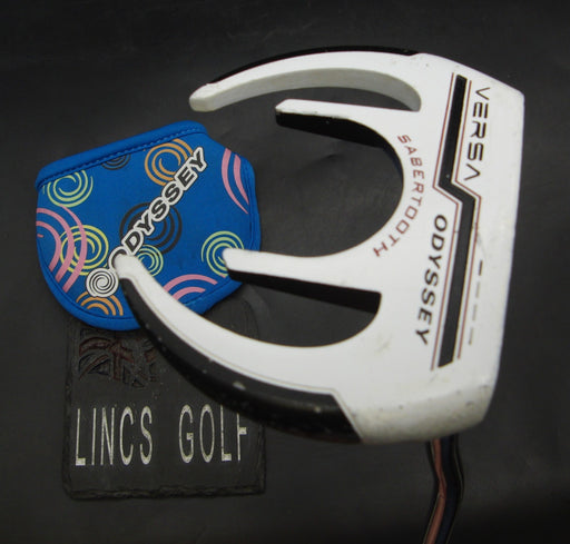 Odyssey Versa Sabertooth Putter 86cm Length Steel Shaft Elite Grip & Odyssey HC