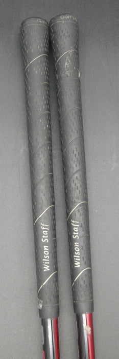 Set of 2 Wilson Staff DH6 19º 3 & 22º 4 Hybrid Regular Graphite Shafts W/S Grips