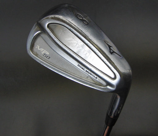 Mizuno MP58 Dual Muscle TI 8 Iron Regular Steel Shaft Mizuno Grip