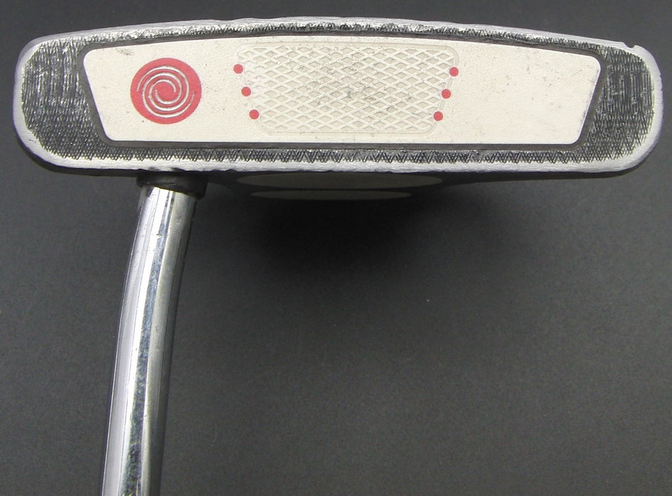 Odyssey White Hot 2-Ball SRT Putter Steel Shaft 89cm Length Psyko Grip*
