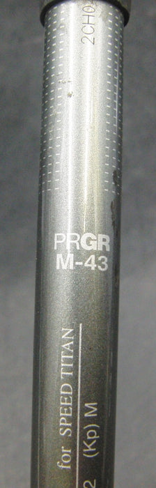PRGR TR-X Driver Stiff Graphite Shaft Golf Pride Grip