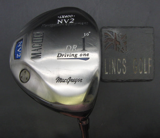Macgregor Mactec NV2 iX400 10° Driver Stiff Graphite Shaft OMG Grip