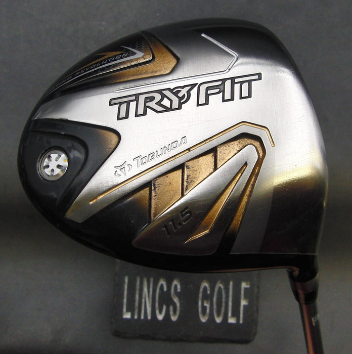Tobunda Try Fit 11.5° Driver Regular Graphite Shaft Golf Pride Grip