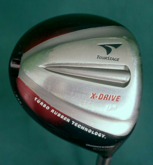 Bridgestone Tour Stage X Drive 9.5° Driver Stiff Graphite Shaft Tour Stage Grip