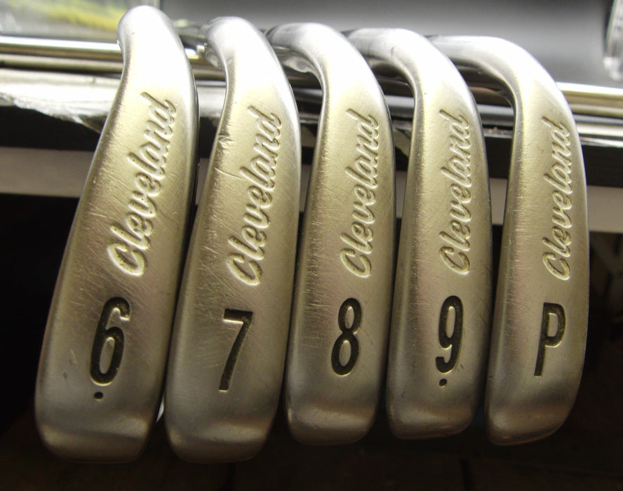Set of 5x Cleveland Tour Action TA7 Irons 6-PW Regular Steel Shafts Iomic Grips