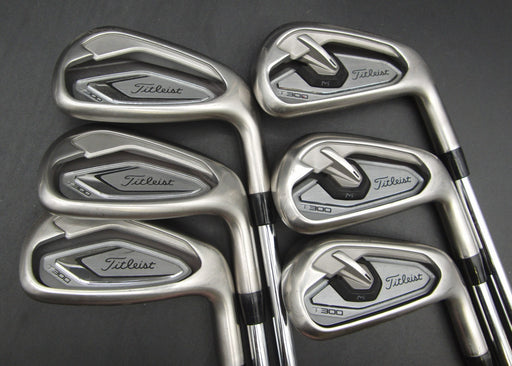 Set of 6x Titleist T300 Irons 5-PW Regular Steel Shafts Golf Pride Grips*