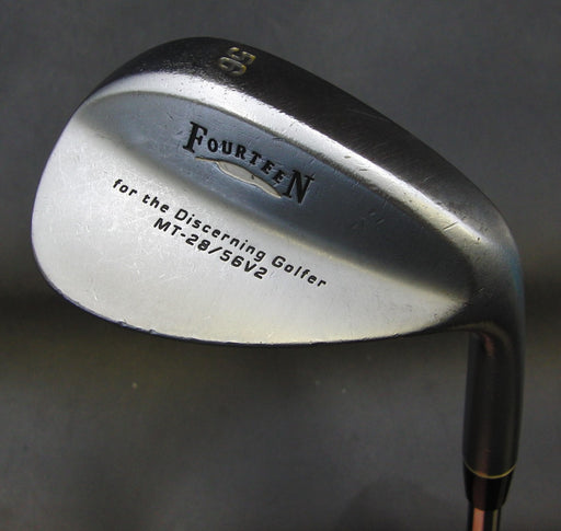 Japanese Fourteen MT-28 56V2 Forged 56° Sand Wedge Wedge Flex Steel Shaft