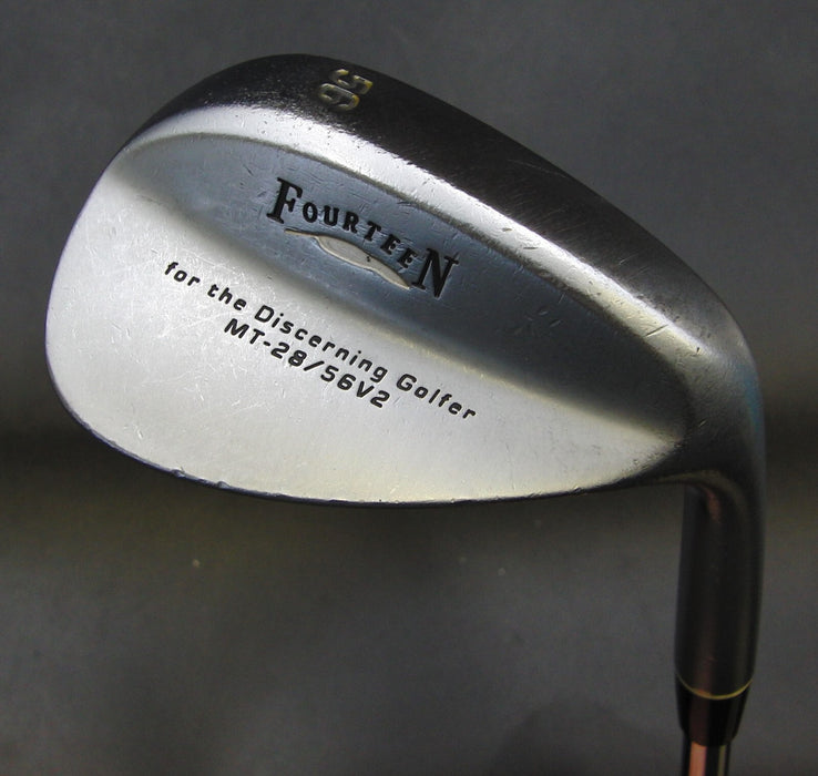 Japanese Fourteen MT-28 56V2 Forged 56° Sand Wedge Wedge Flex Steel Shaft