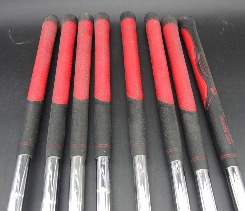 Set of 8x Dunlop XXIO Tour Special 3-PW Irons Stiff Steel Shafts Chaucer Grips