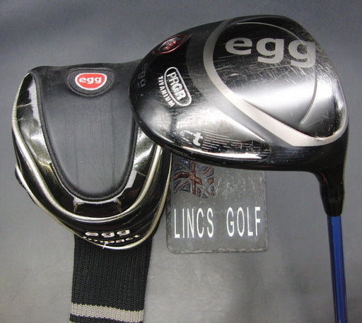 PRGR Egg CT Titanium Wood Regular Graphite Shaft Golf Pride Grip + Headcover