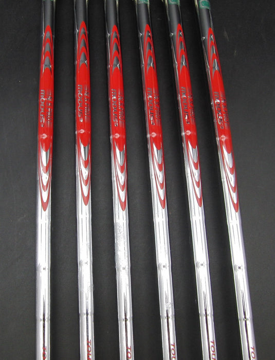 Set of 6x Bridgestone Tourstage X-Blade GR 5-PW Irons Stiff Steel Shafts