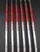 Set of 6x Bridgestone Tourstage X-Blade GR 5-PW Irons Stiff Steel Shafts
