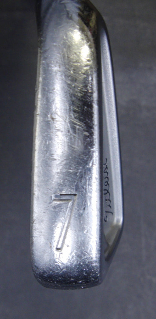 Titleist 695 CB Forged 7 Iron Stiff Steel Shaft Golf Pride Grip