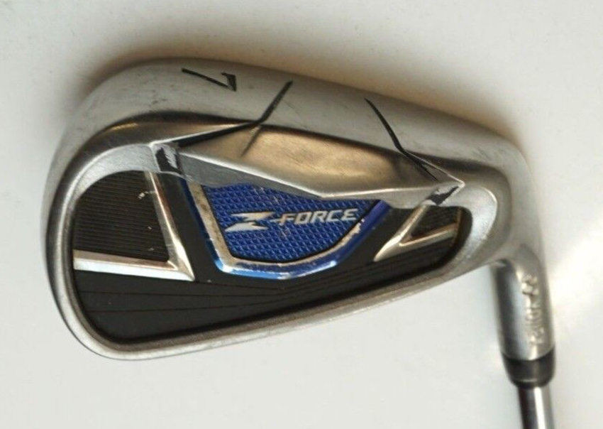 Yonex Z-Force 7 Iron Yonex Z-Force Regular Steel Shaft  Lamkin Grip