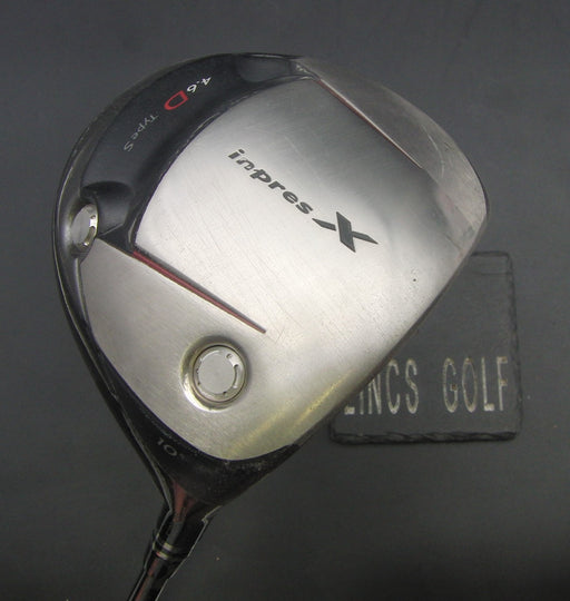 Inpres X 4.6D Type S 10° Driver Stiff Graphite Shaft Golf Pride Grip