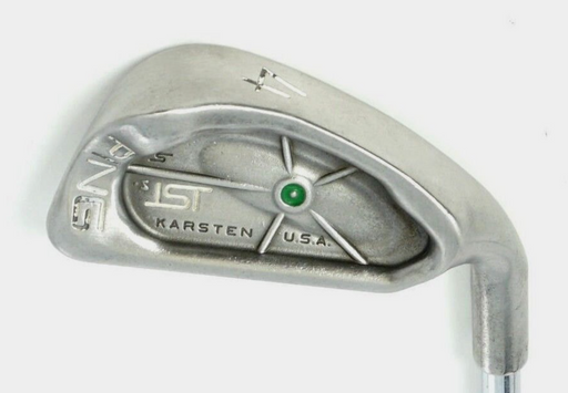 Ping ISI Green Dot 4 Iron Cushin z-z65 Stiff Steel Shaft Golf Pride Grip
