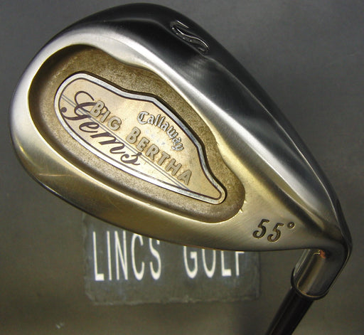 Ladies Callaway Big Bertha 55° Sand Wedge Ladies Graphite Shaft Callaway Grip