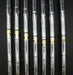 Set of 7x Bridgestone TourStage TS-202 Irons 3-6 & 8-PW Stiff Steel Shafts*