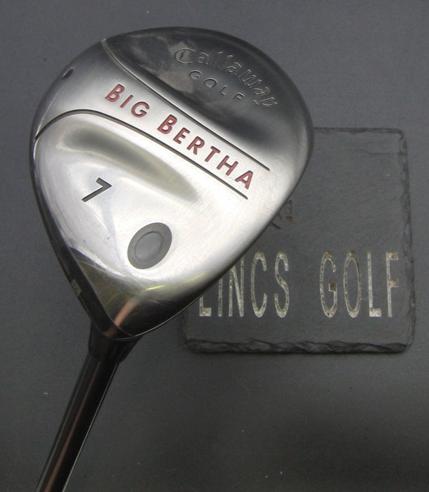 Callaway Big Bertha 7 Wood Regular Graphite Shaft Callaway Grip*