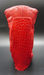 Luxury PSYKO GOLF Croc-Effect Quilted Genuine Leather Putter Embossed Head Cover