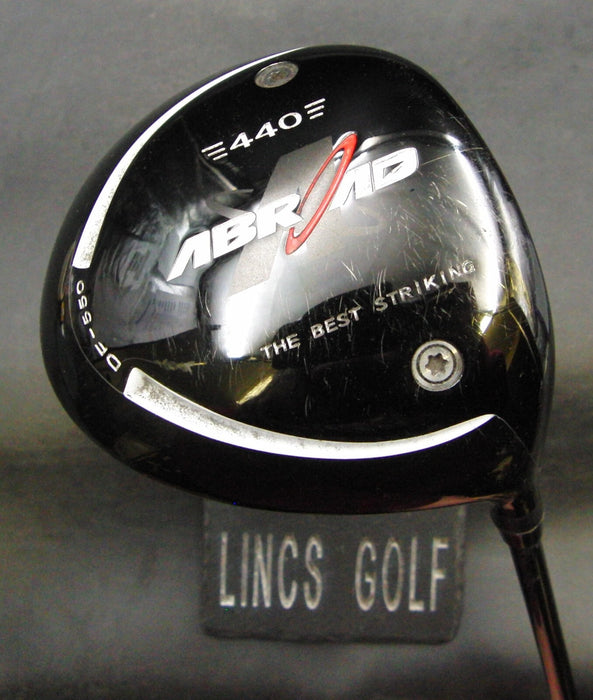Abroad 440 DF-550 Driver Stiff Graphite Shaft Tour Edge Grip