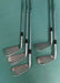 Set of 5 x Mizuno Notus Turn 57 Irons 6-PW Regular Steel Shafts Mizuno Grips