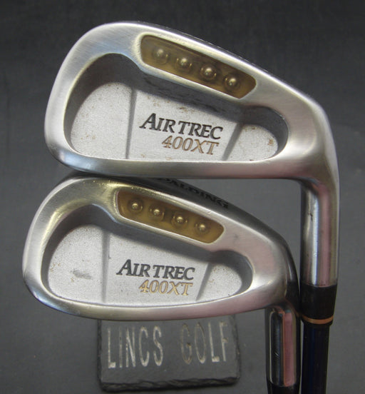 Set of 2 Spalding AIRTREC 400XT 6+9 Irons Regular Graphite Shafts Spalding Grips