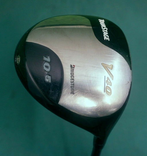 BridgeStone Tour Stage V40 10.5° Driver Regular Graphite Shaft Golf Pride Grip