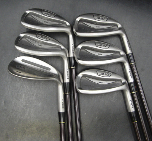 Set of 6 x Tsuruya Axel ID-350 Irons 6-SW Regular Graphite Shafts Mixed Grips