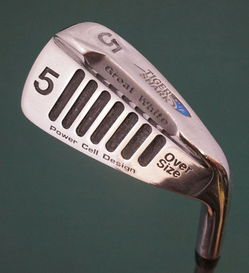 Tiger Shark Great White 5 Iron Regular Graphite Shaft Tiger Shark Grip