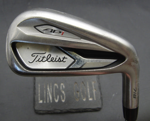 Titleist AP1 718 7 Iron Stiff Steel Shaft Golf Pride Grip